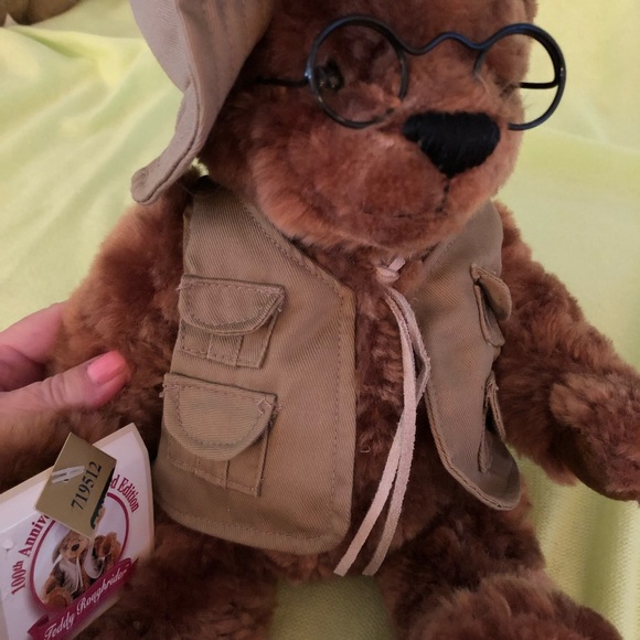DanDee Teddy Roughrider 100th Anniversary Special Addition Bear 13” tall… - Picture 11 of 12